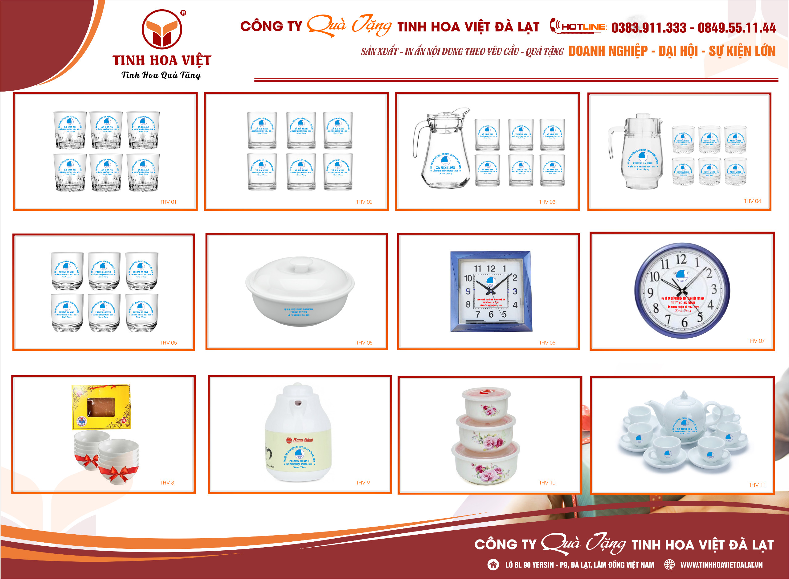 quà tặng đại hội đảng