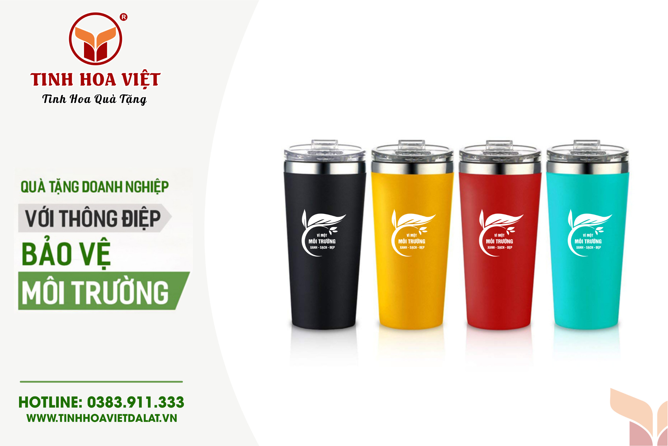 quà tặng thông điệp bảo vệ môi trường