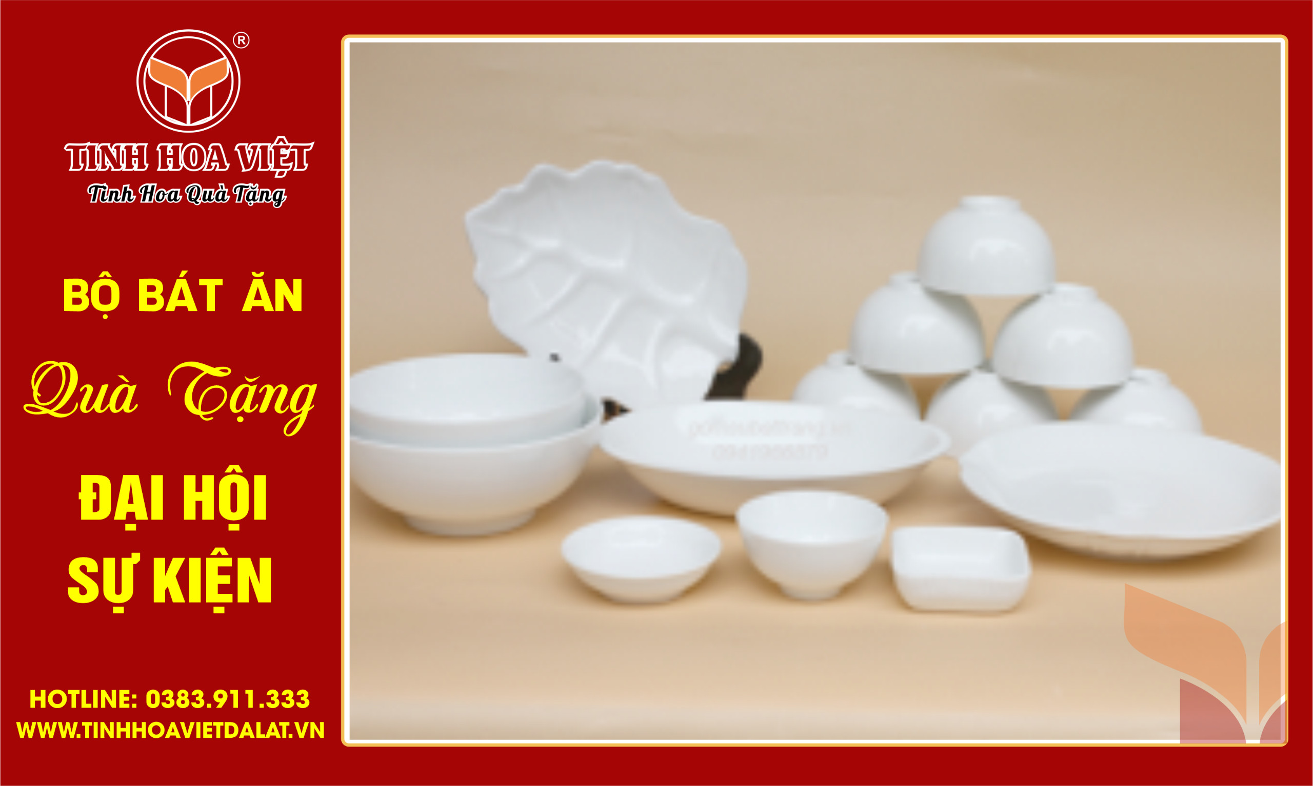 Bộ bát ăn quà tặng