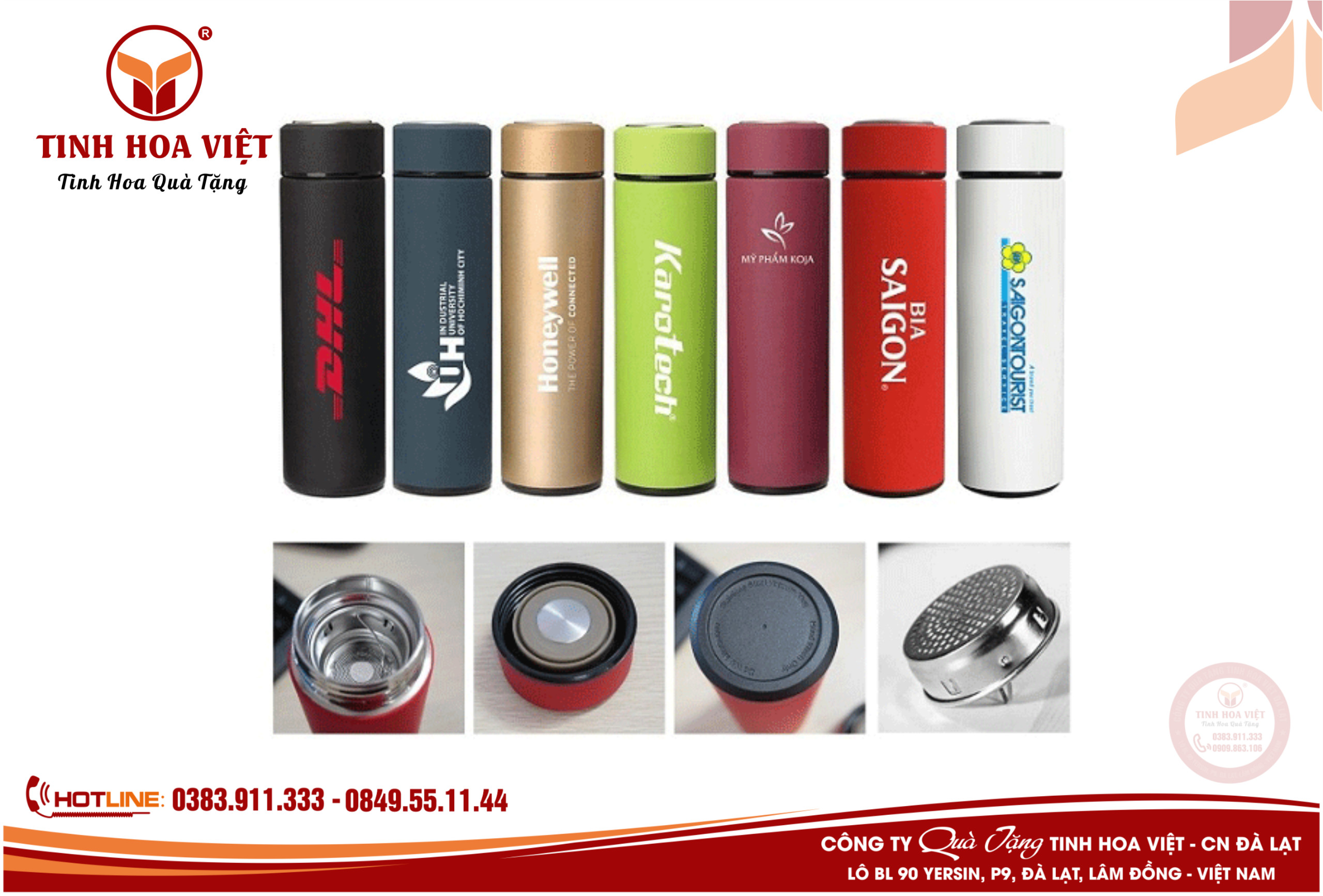 Mẫu Bình Giữ Nhiệt Giá Rẻ Quà Tặng Doanh Nghiệp Phía Nam
