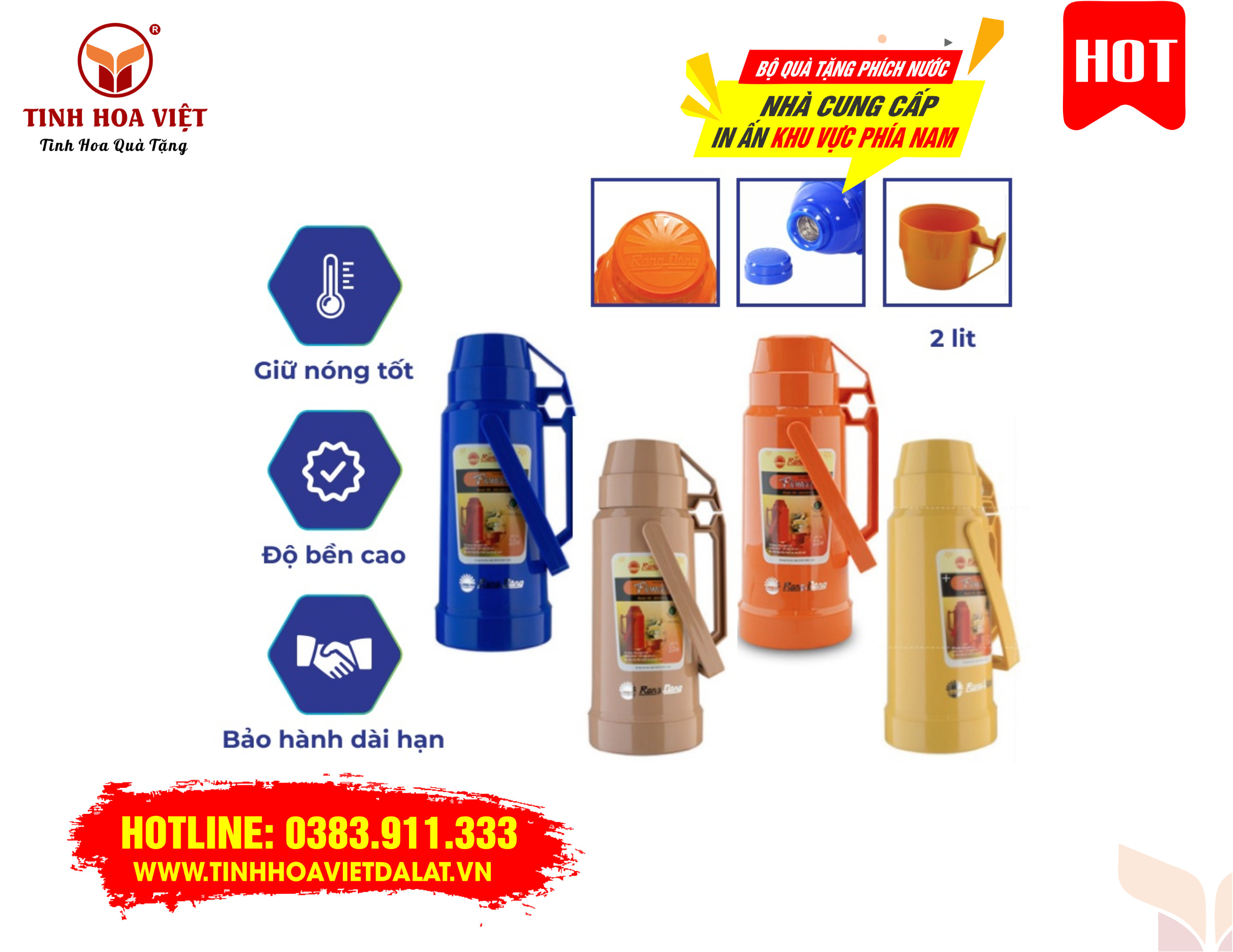 Mẫu Phích nước quà tặng mới