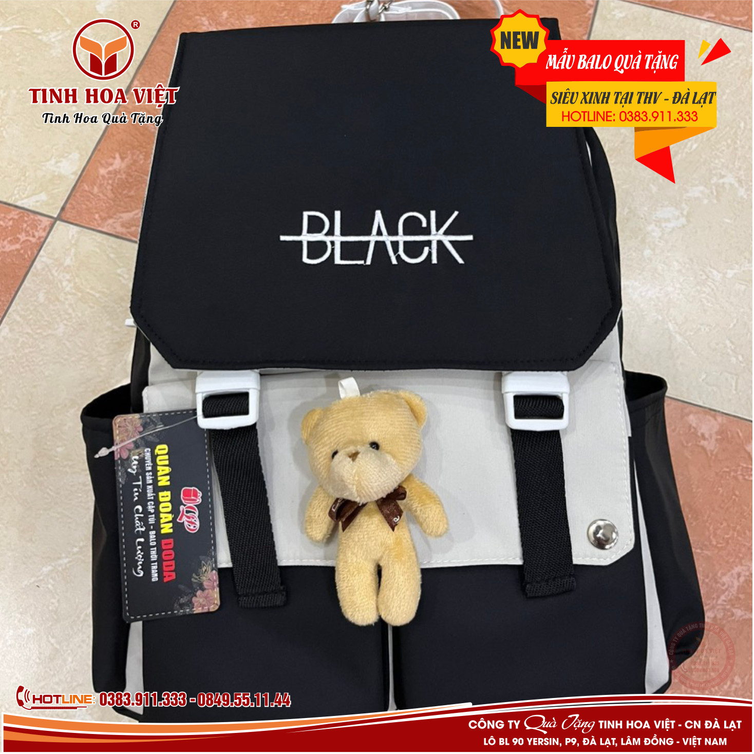 mẫu ba lô thời trang đẹp sỉ lẻ tại đà lạt