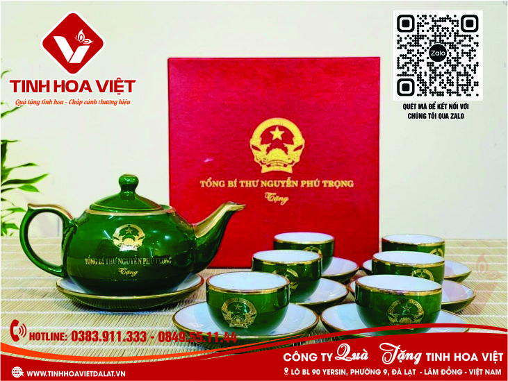 Ấm Trà Cao Cấp Làm Quà Tặng Đại Hội Đảng Bộ, Quà Tặng Doanh Nghiệp