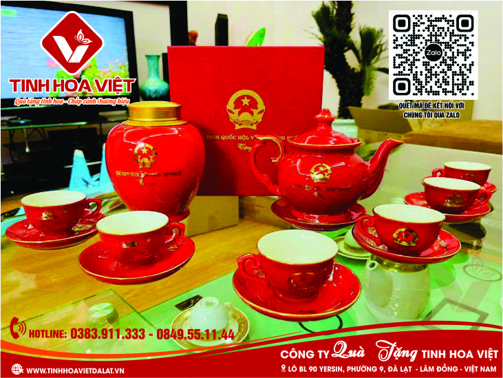 Ấm Trà Cao Cấp Làm Quà Tặng Đại Hội Đảng Bộ, Quà Tặng Doanh Nghiệp