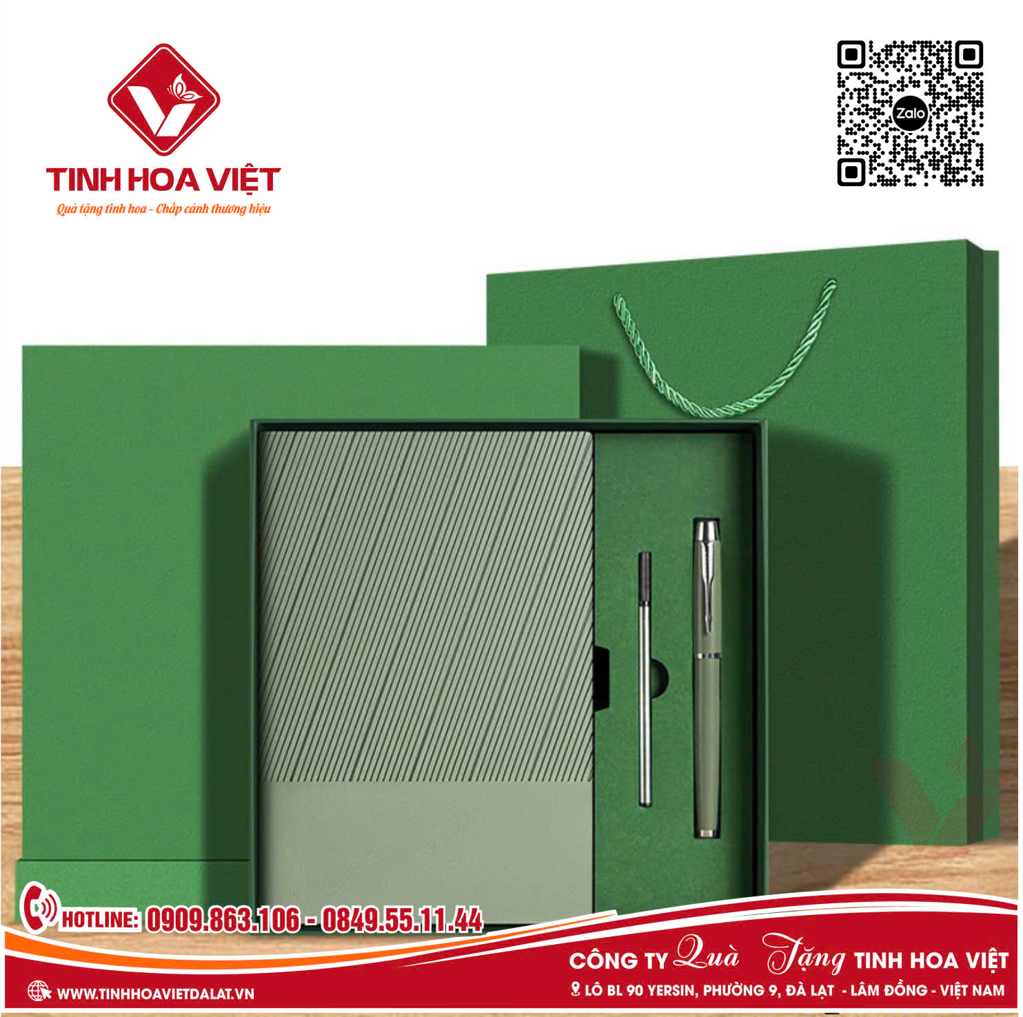 Mẫu Combo Sổ Da Bút Ký Quà Tặng Đại Hội Đảng Bộ – Quà Tặng Doanh Nghiệp Được Ưa Chuộng Nhất Hiện Nay