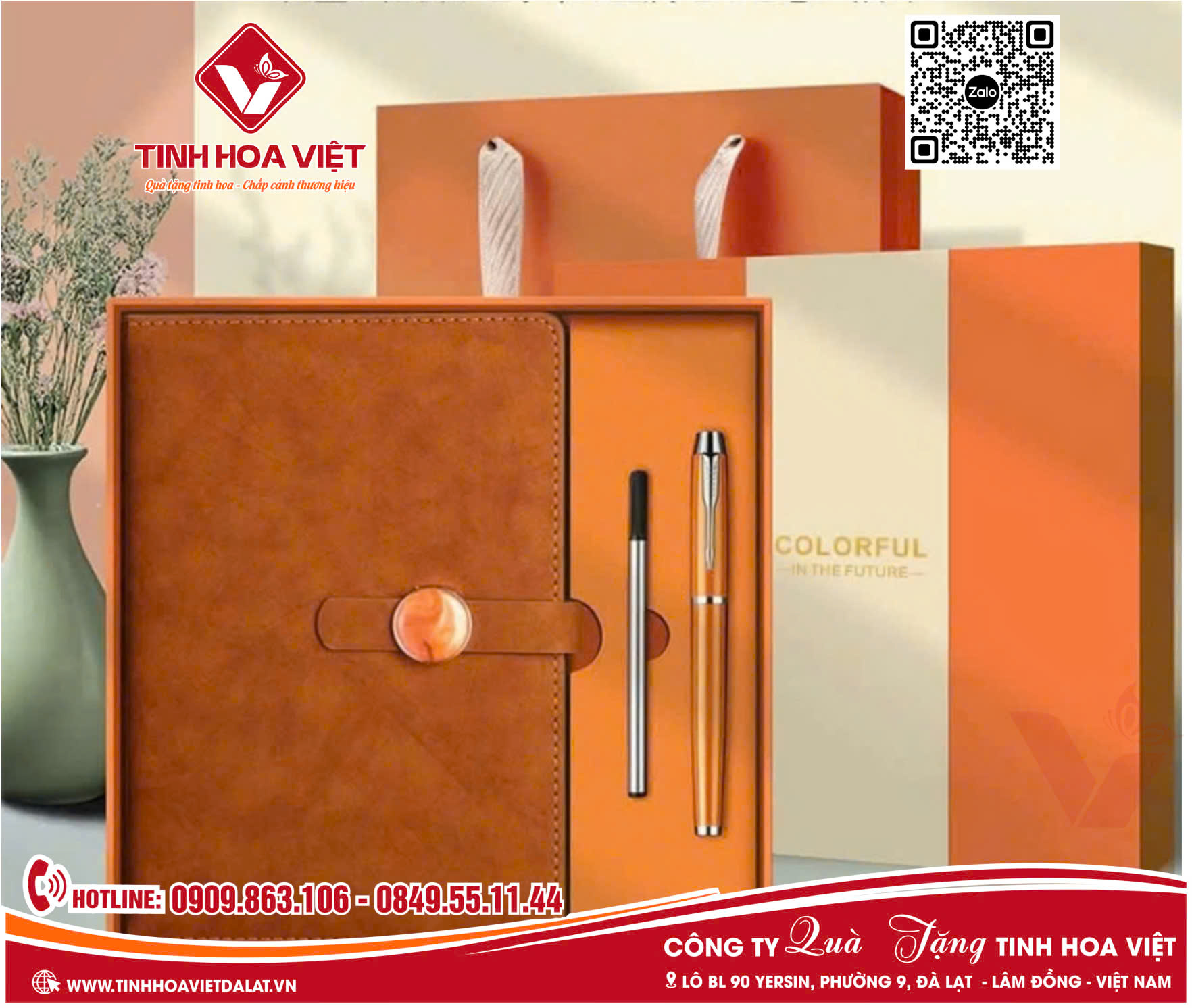 Mẫu Combo Sổ Da Bút Ký Quà Tặng Đại Hội Đảng Bộ – Quà Tặng Doanh Nghiệp Được Ưa Chuộng Nhất Hiện Nay