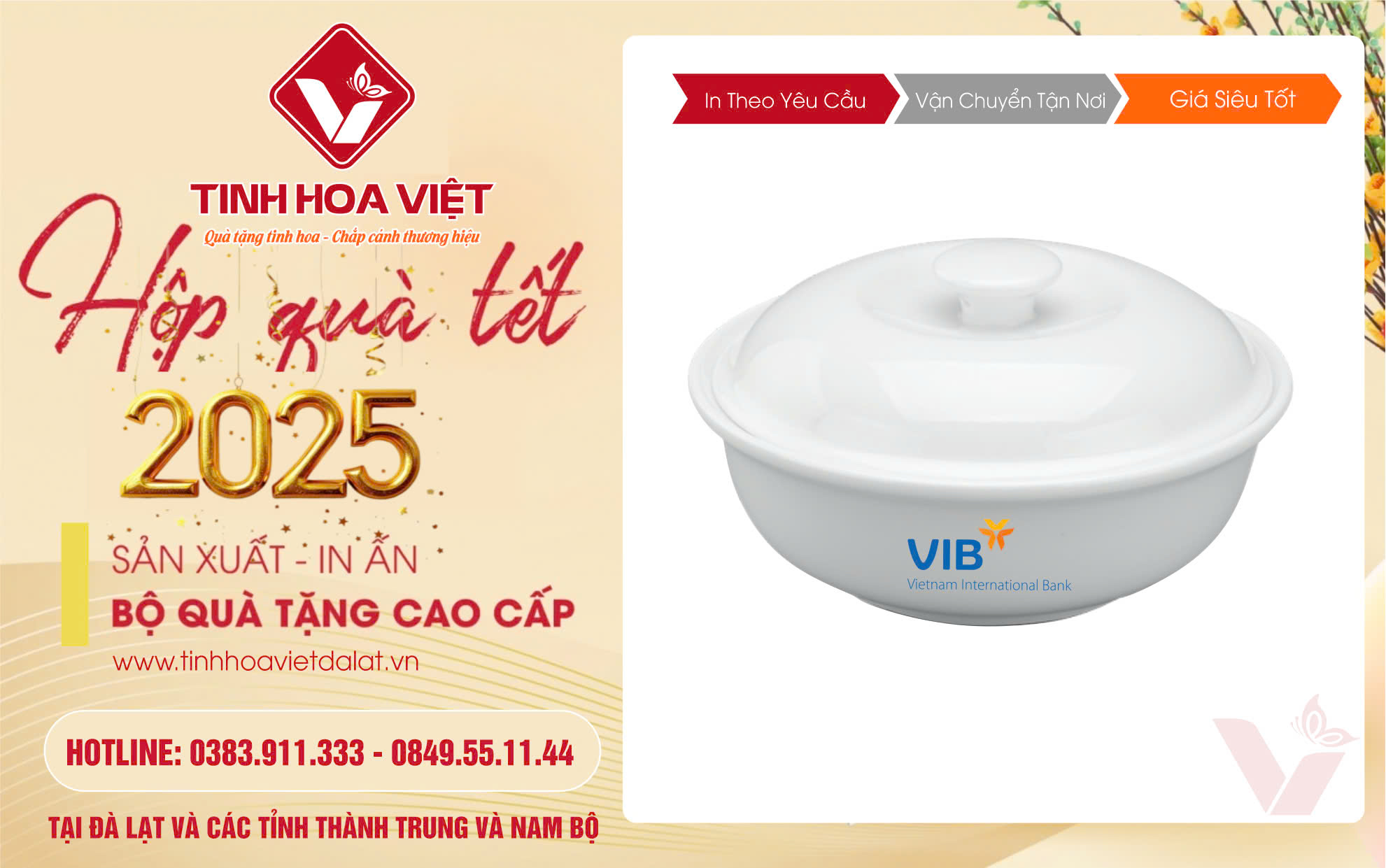 In Ấn Quà Tặng Tết Doanh Nghiệp 2025 Sỉ Lẻ Giá Tốt