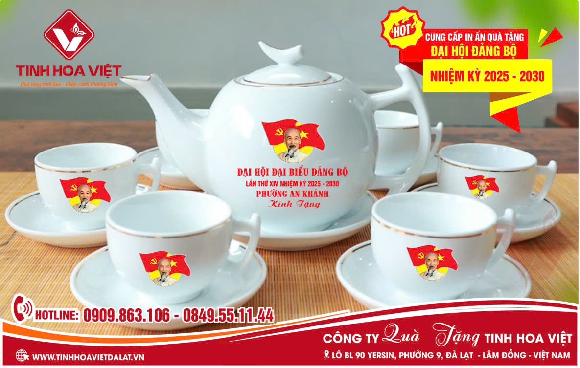 Đơn Vị In Ấn và Phân Phối Quà Tặng Đại Hội Đảng Bộ