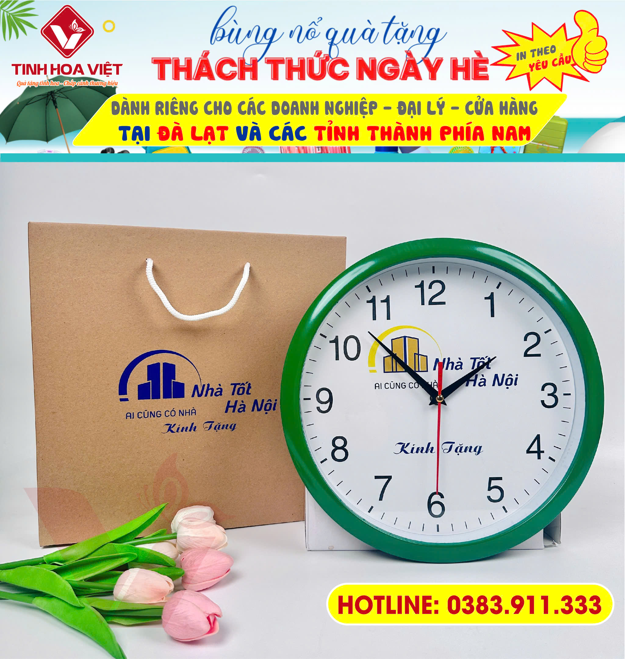 Top 5 Mẫu Quà Tặng Mùa Hè 2025 Cho Doanh Nghiệp