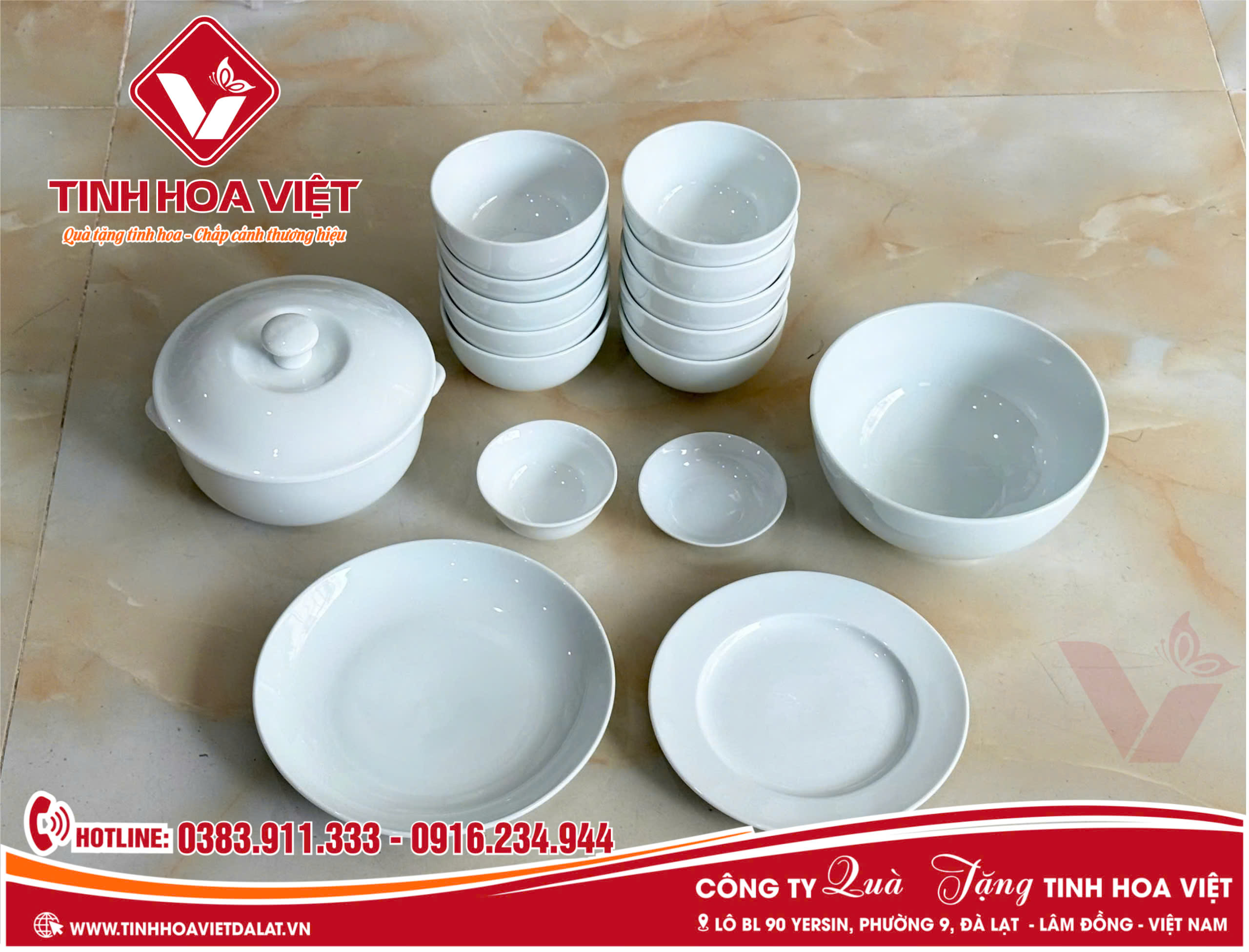 Quà Tặng Tết Doanh Nghiệp Lâm Đồng 2025 In Logo Giá Xưởng