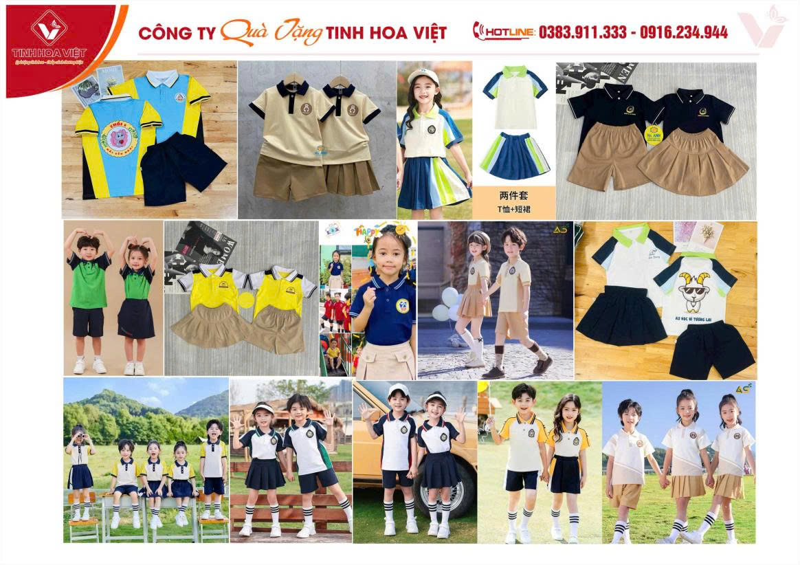 Cung Cấp Đồng Phục Học Sinh Tiểu Học - Mẫu Giáo Tại Đà Lạt