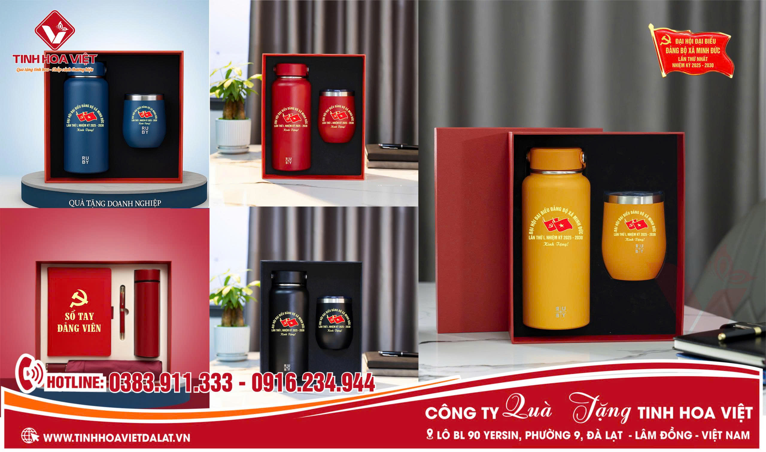 Quà Tặng Đại Hội Đảng Bộ Cao Cấp Tại Đắk Lắk