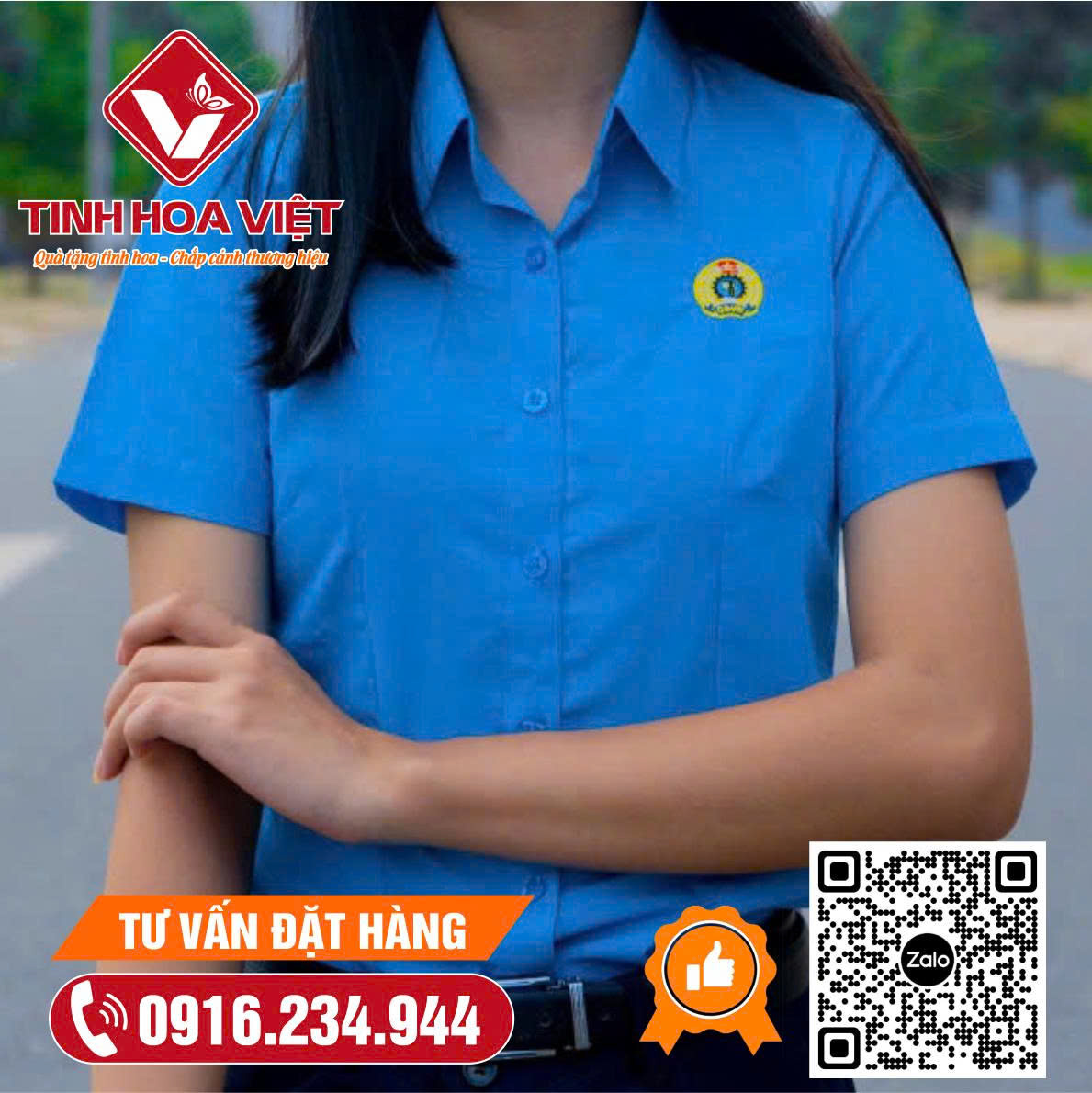 Xưởng cung cấp áo Đoàn – áo Công đoàn – đồng phục giá xưởng tại Lâm Đồng