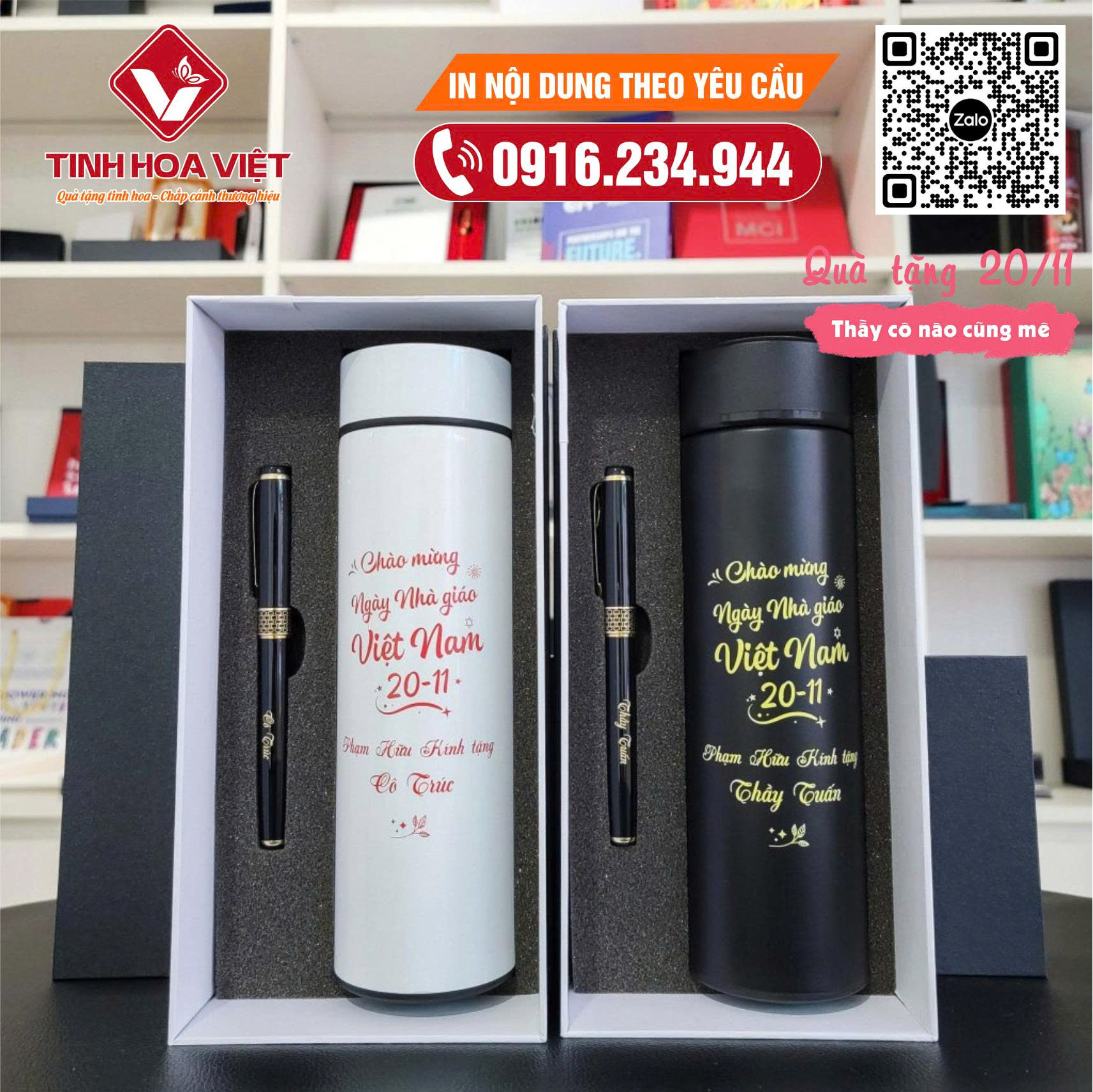 Quà Tặng Thầy Cô In Logo Theo Yêu Cầu, Giá Tận Xưởng