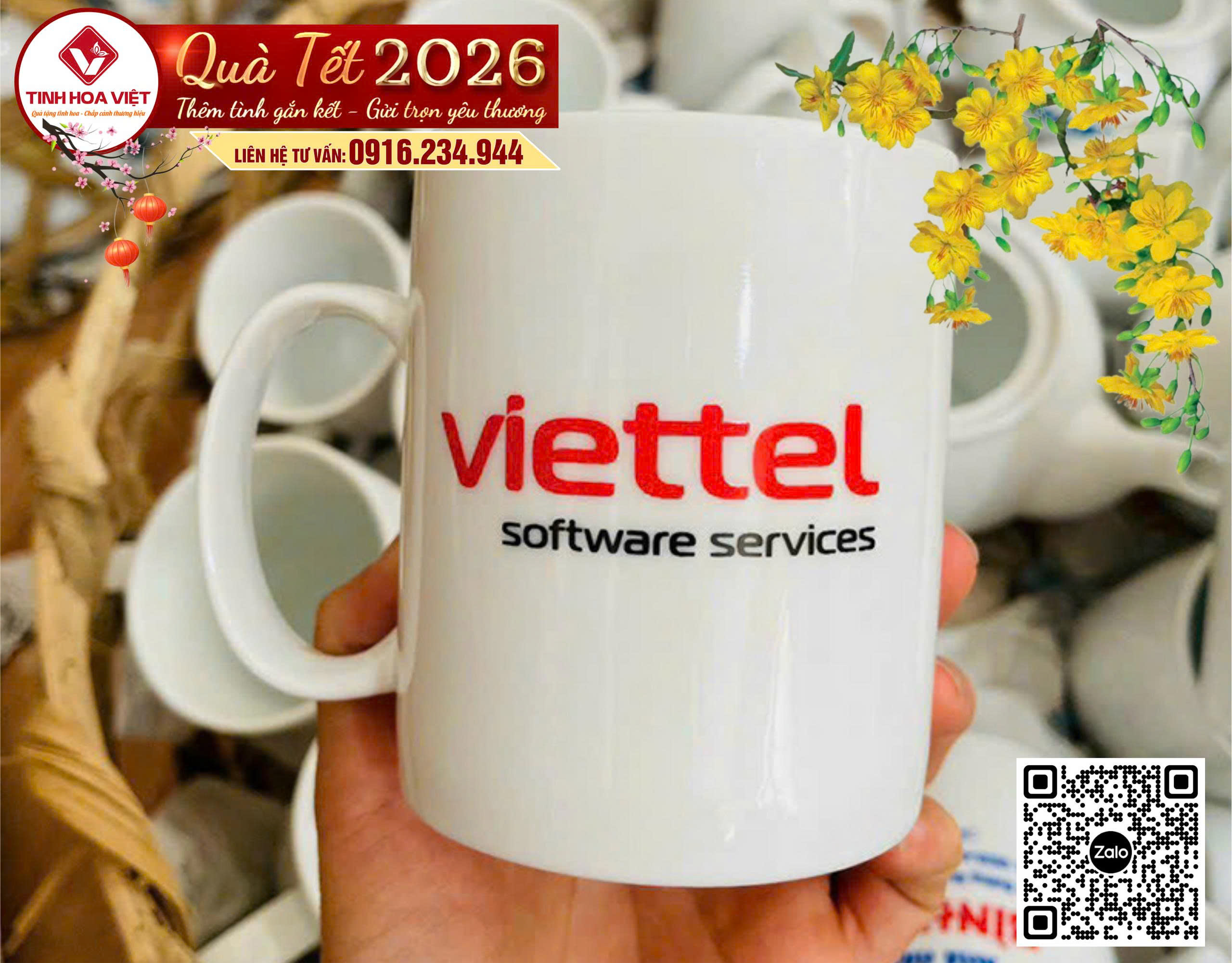 Top 5 Mẫu Ly Sứ Quà Tặng Doanh Nghiệp Đẹp – Giá Sỉ Tốt – In Logo Sắc Nét