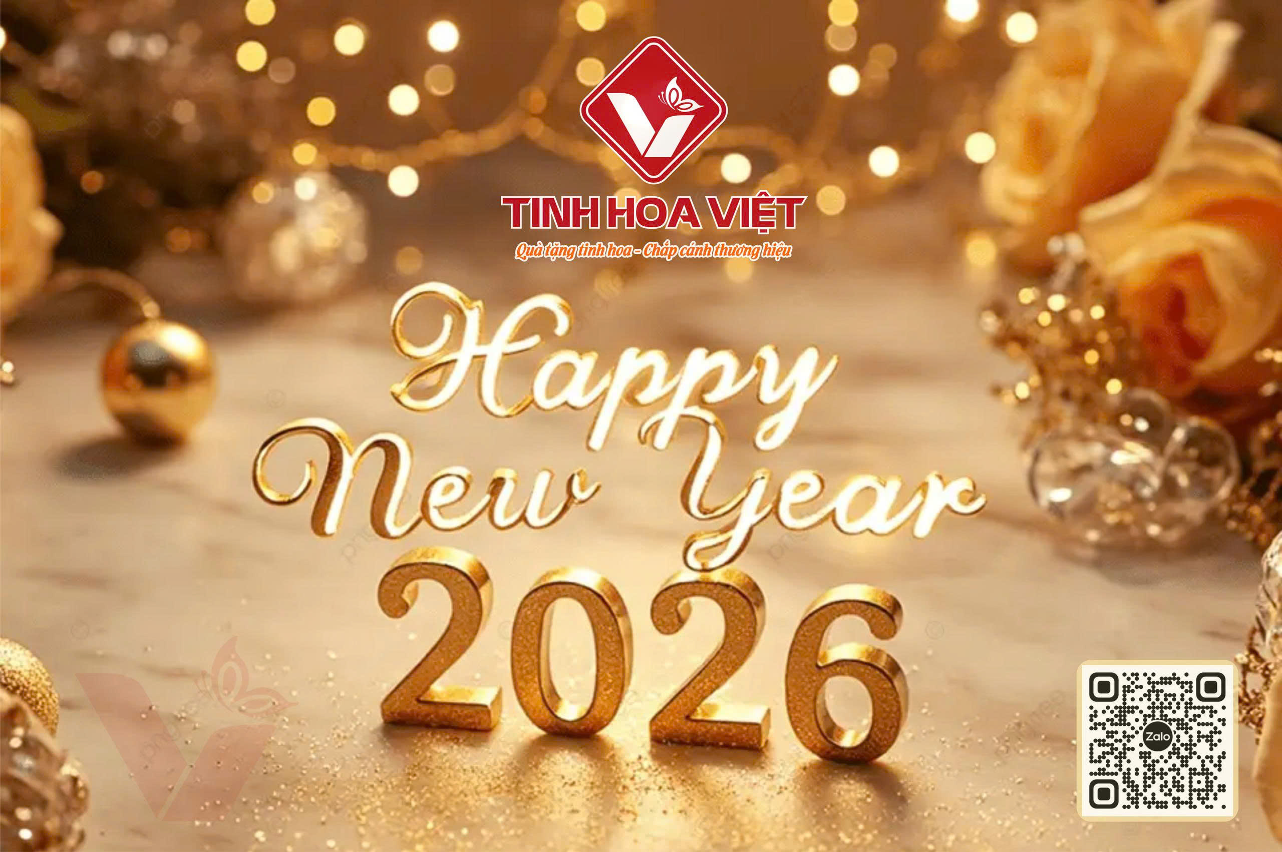 Chúc Mừng Năm Mới 2026 – Tinh Hoa Việt Trân Trọng Gửi Lời Tri Ân
