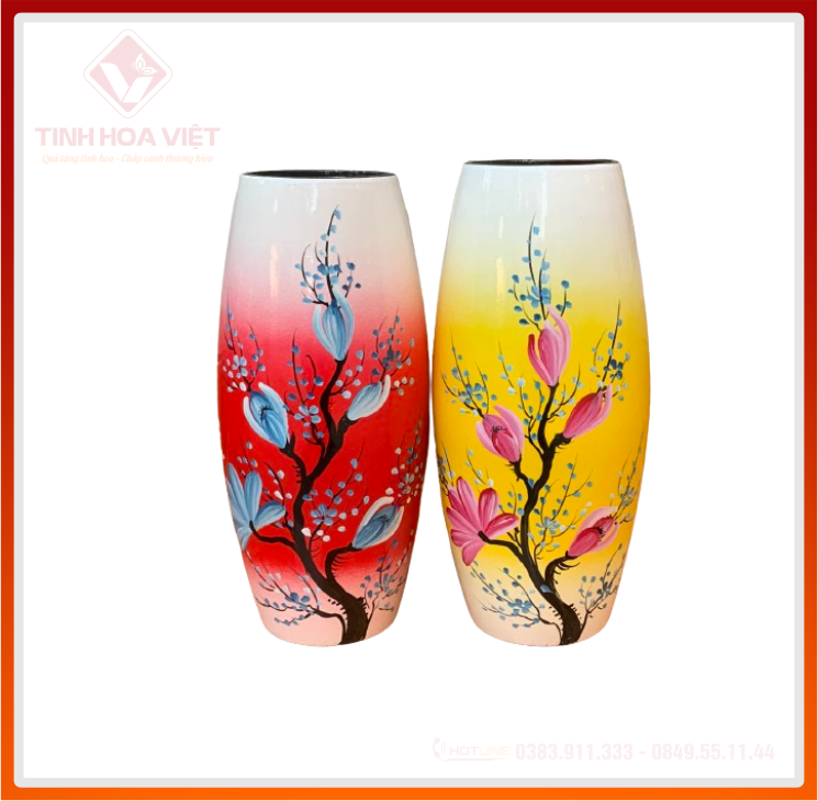 sỉ lẻ bình cắm hoa quà tặng doanh nghiệp in ấn logo tại đà lạt và các tỉnh thành phía nam