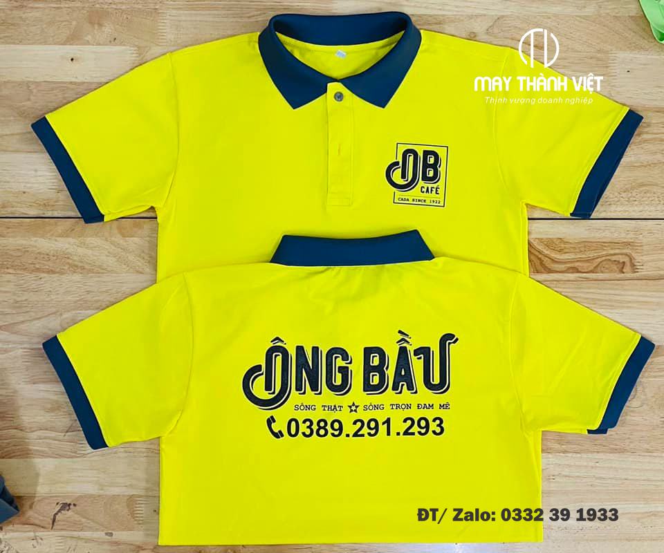 áo đồng phục cafe