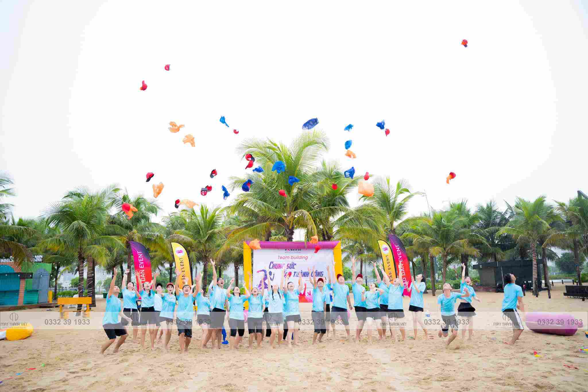 áo đồng phục đi biển