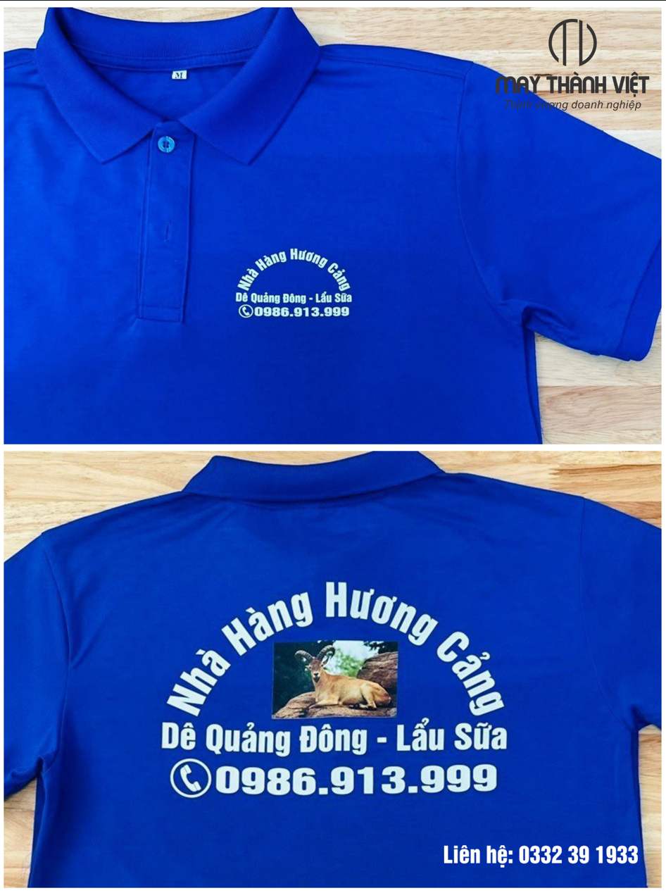 áo đồng phục nhà hàng may sẵn