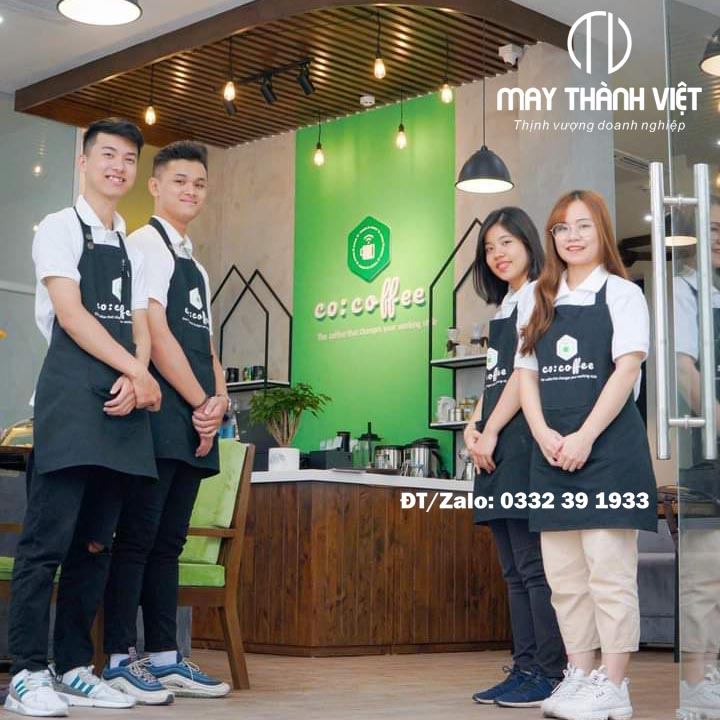 áo đồng phục quán cà phê đẹp