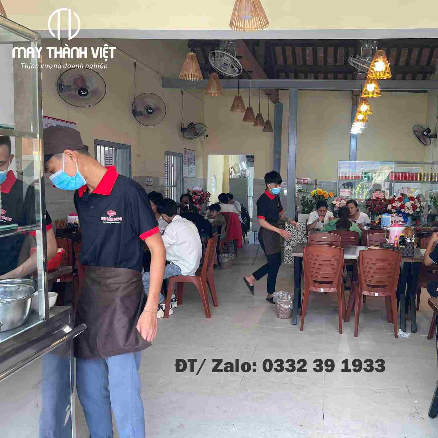 Áo đồng phục quán cơm