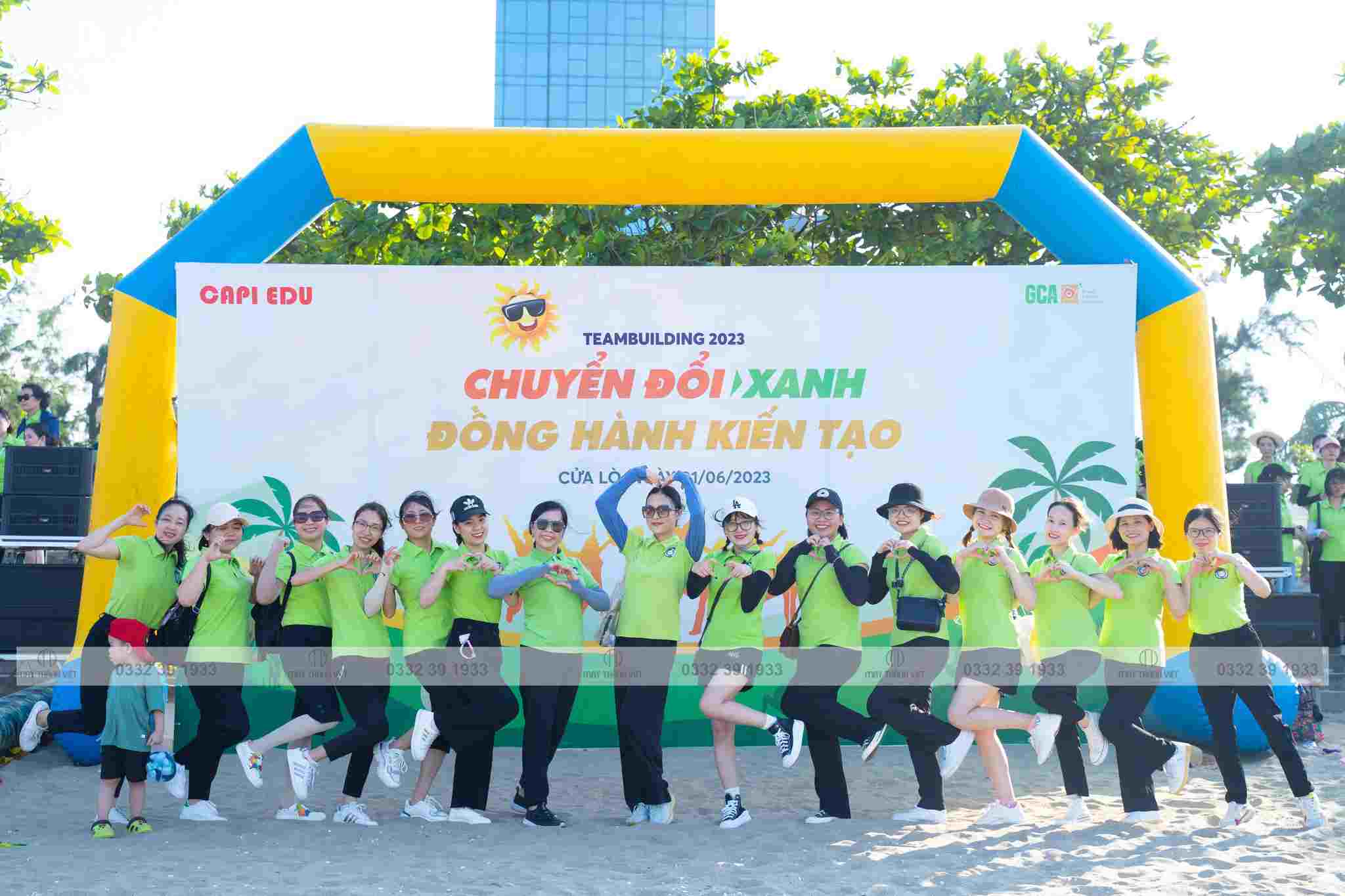 áo team building đi biển