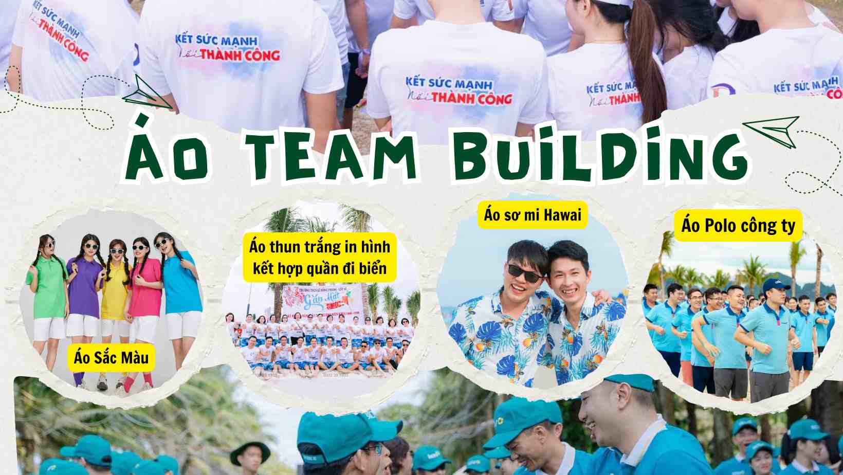 áo team building đi biển