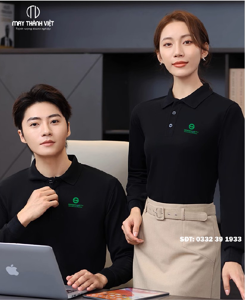 Áo thun dài tay công ty đẹp