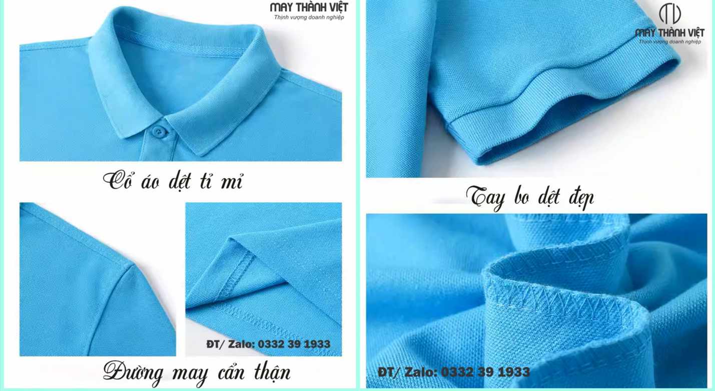 May áo thun đồng phục chất lượng