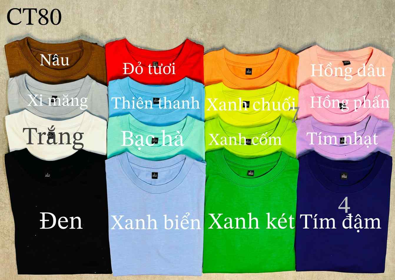 áo thun form rộng trơn