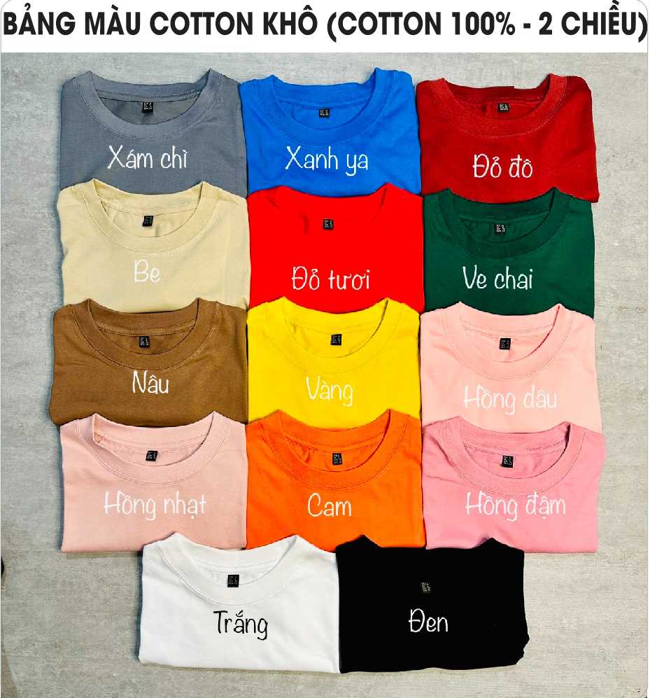 áo thun form rộng trơn