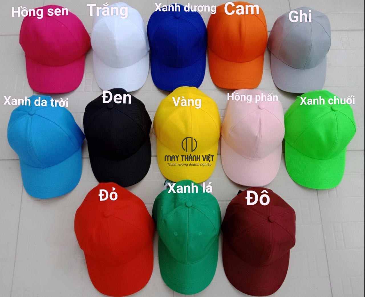 đặt làm mũ lưỡi trai 6 múi đẹp