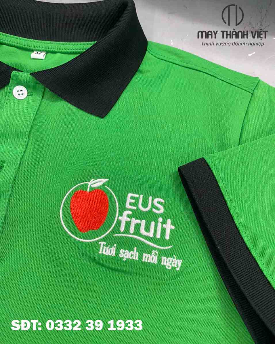 Công nghệ thêu áo đồng phục sắc xảo