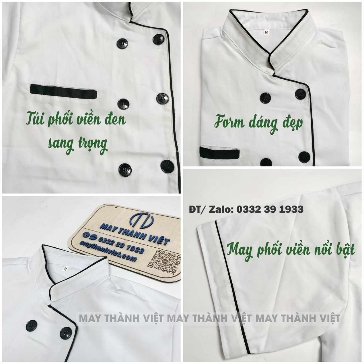 đồng phục bếp có sẵn