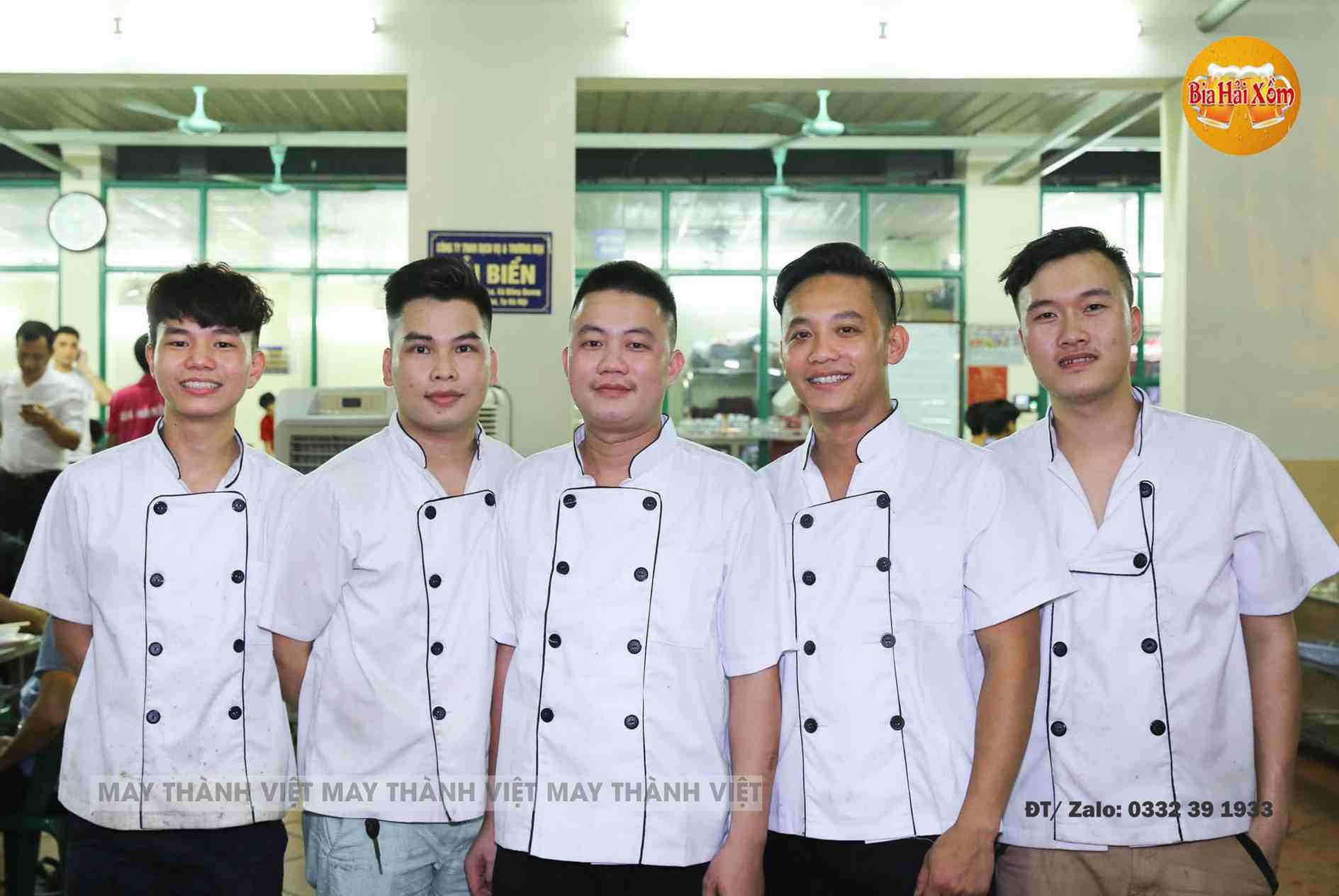 đồng phục bếp may sẵn