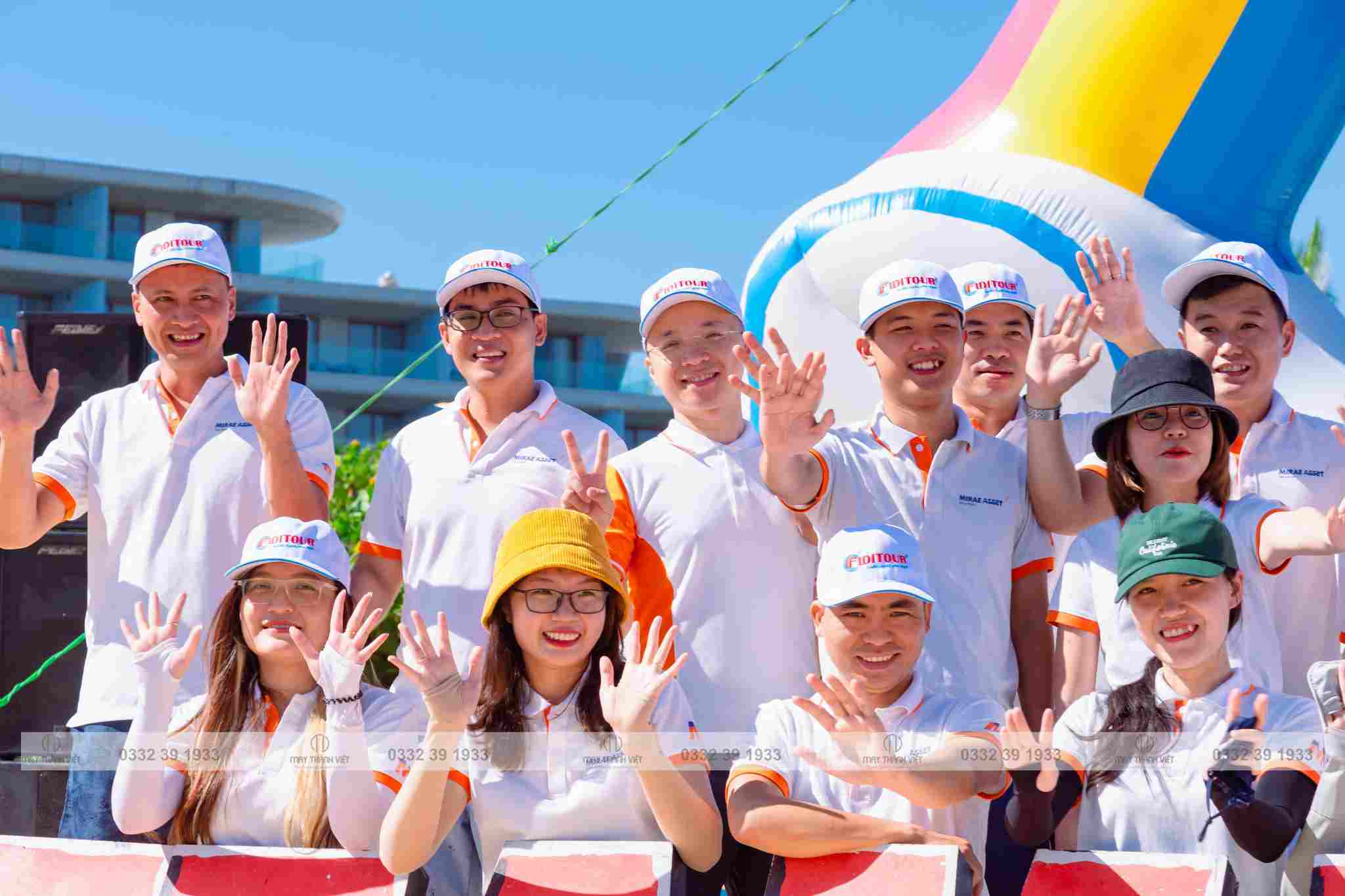 đồng phục đi biển cho công ty