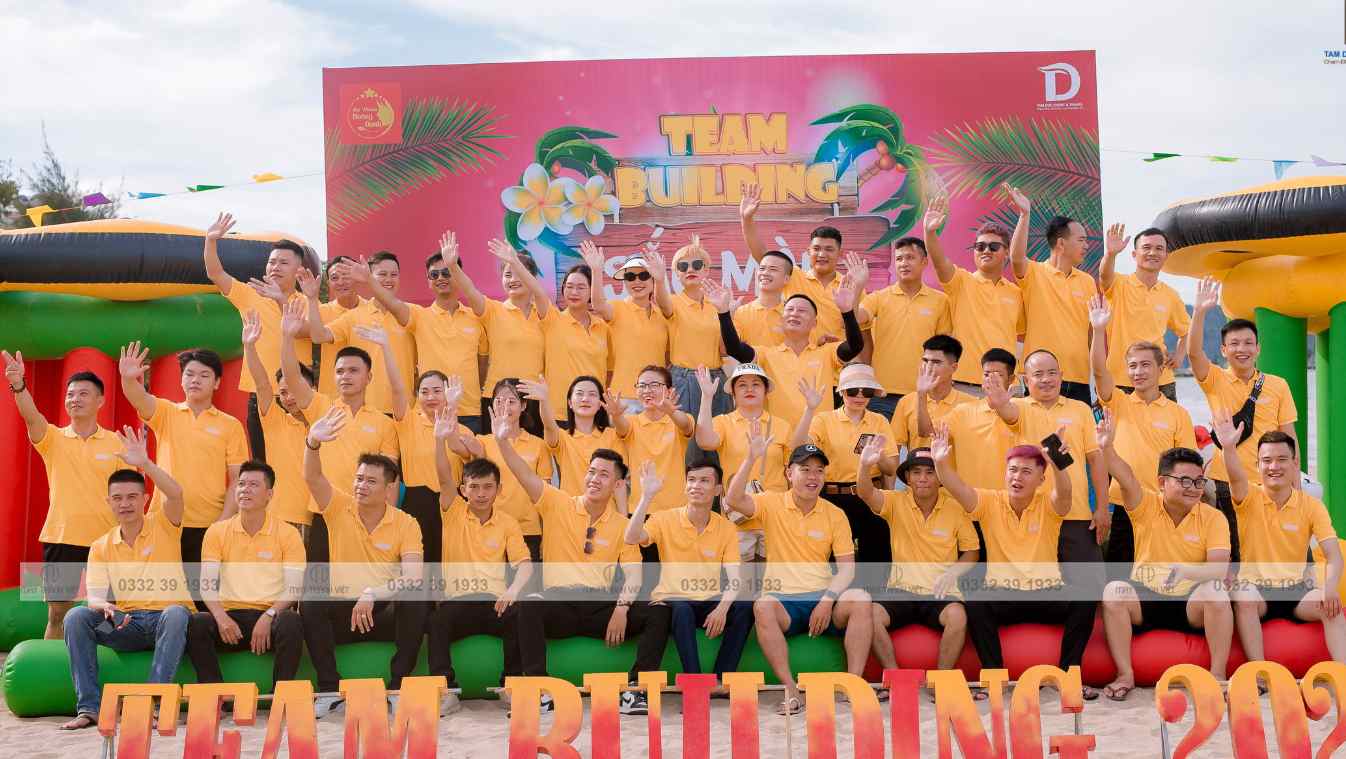 đồng phục đi biển cho team