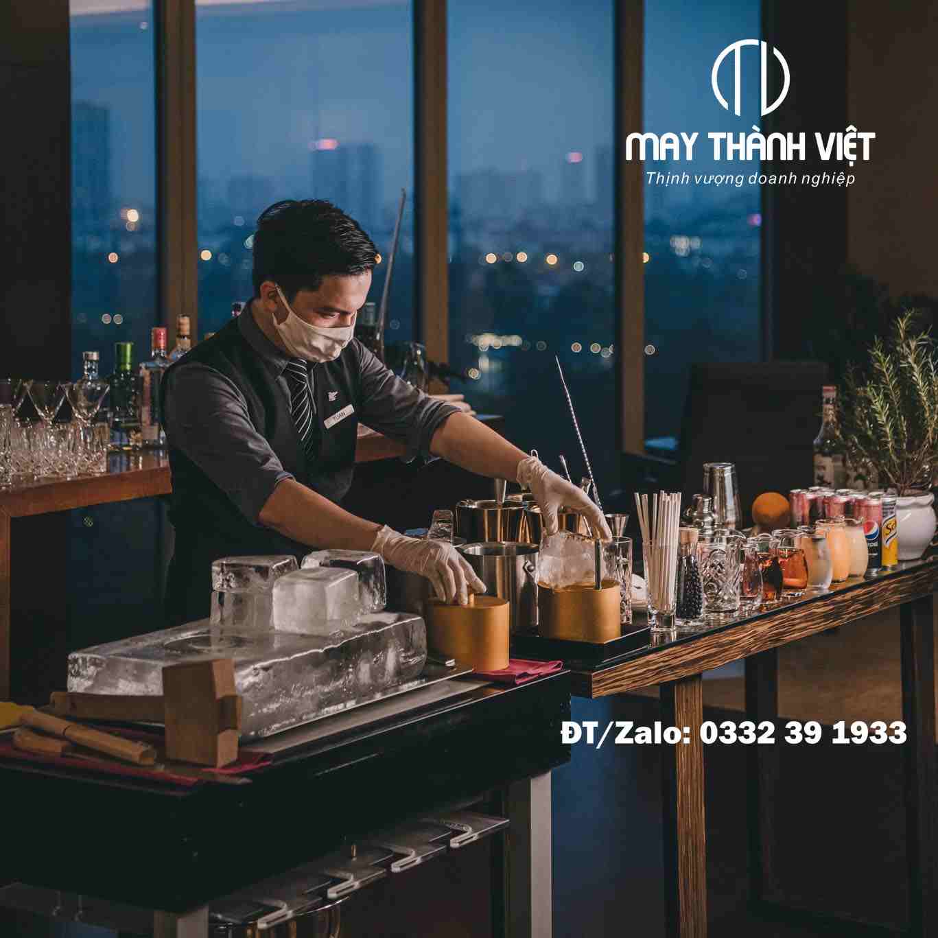 đồng phục nhà hàng âu