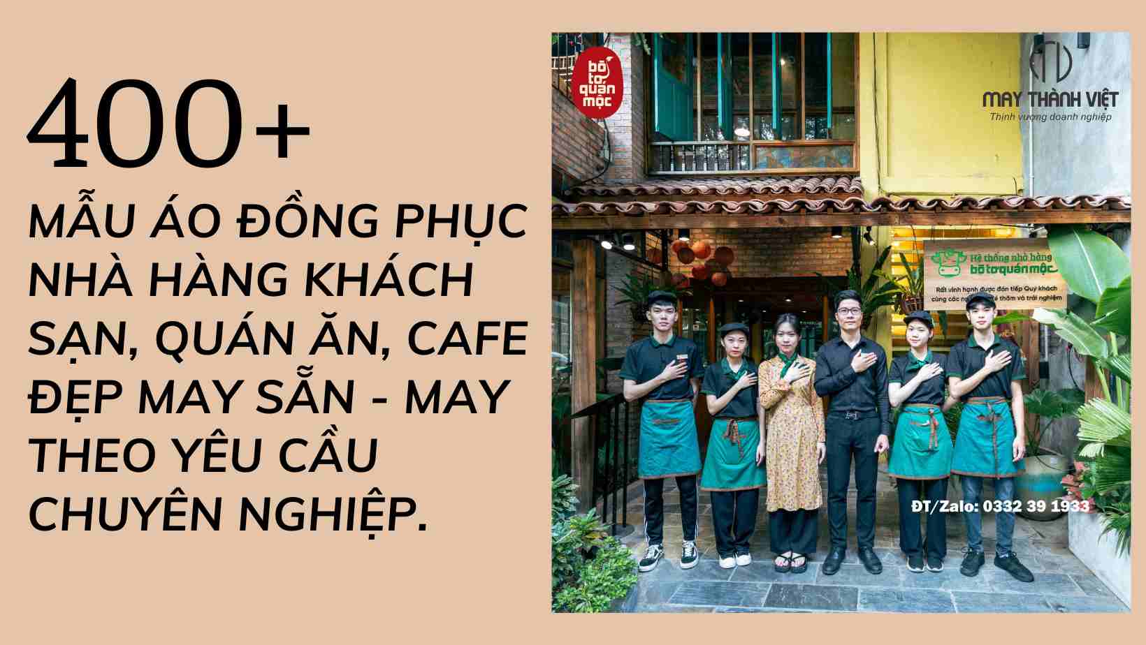 đồng phục nhà hàng