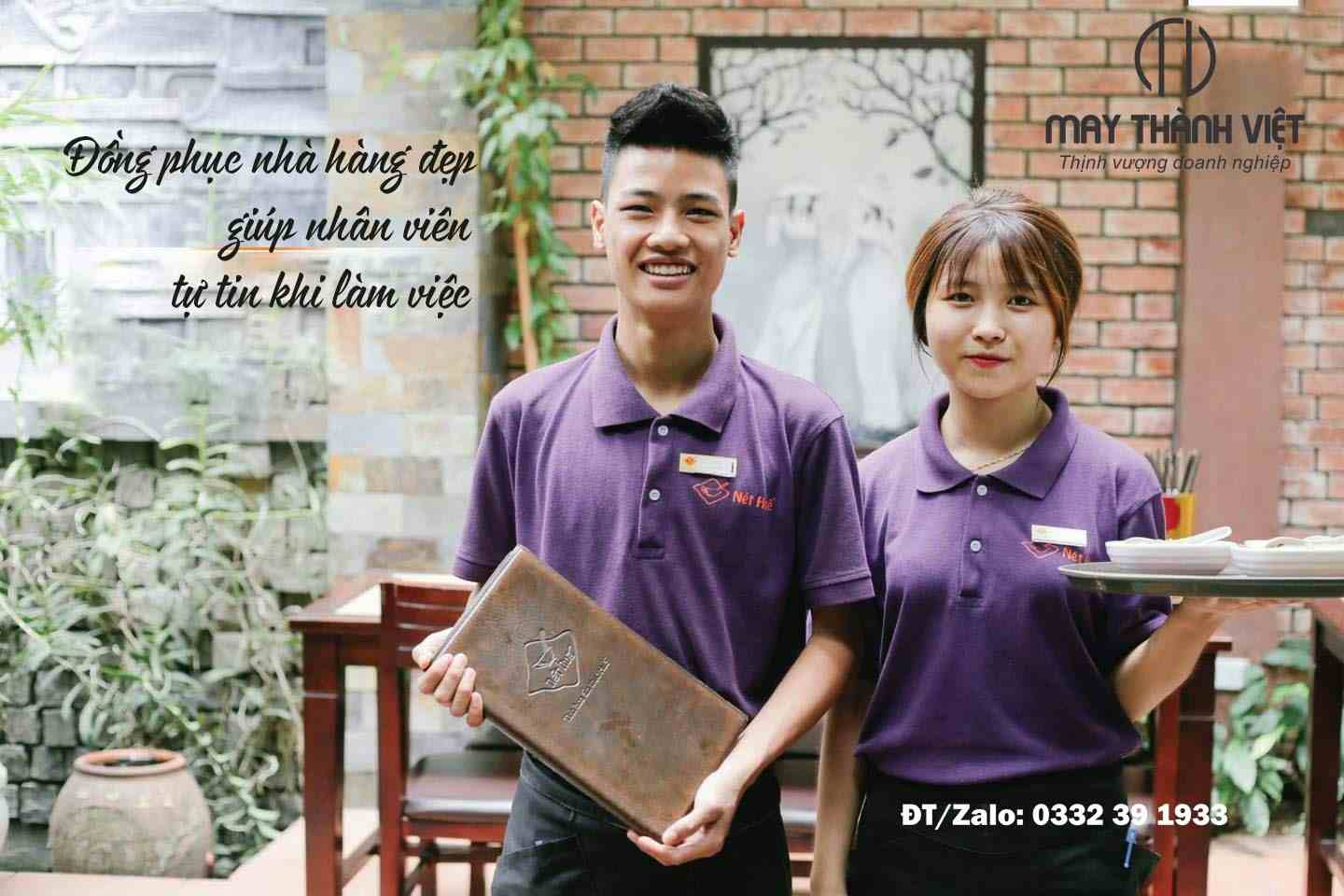 đồng phục nhân viên nhà hàng
