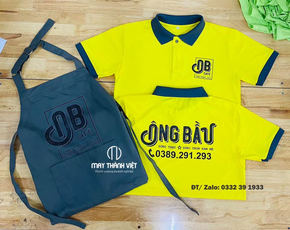 đồng phục nhân viên quán cafe