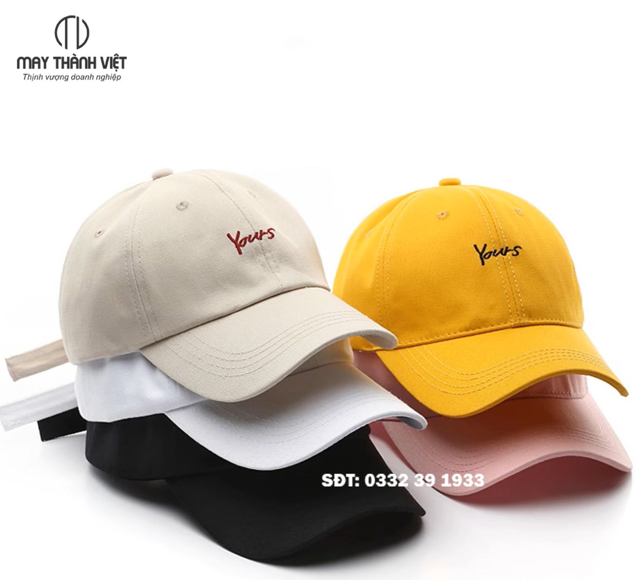 làm mũ lưỡi trai theo yêu cầu