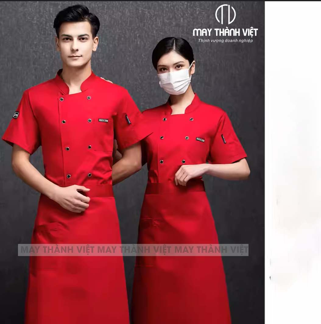 mẫu áo bếp đẹp