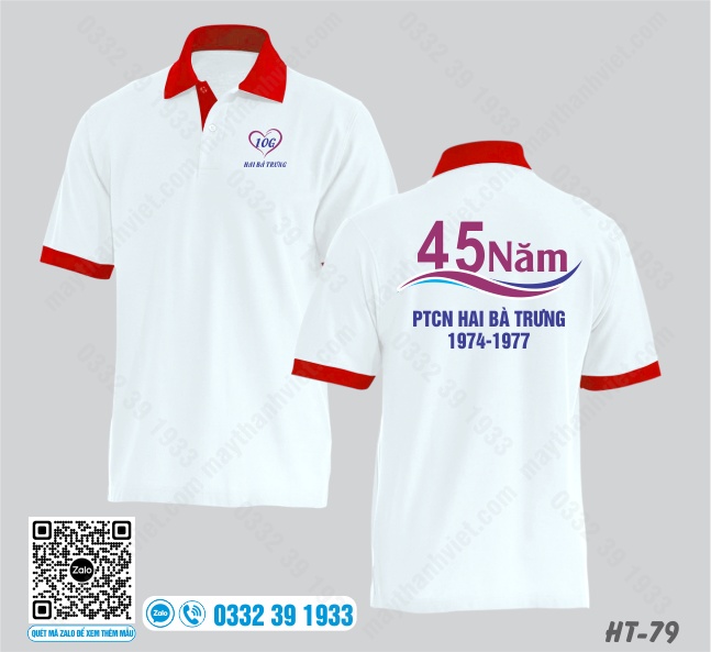 Đồng phục họp lớp 45 năm ngày ra trường