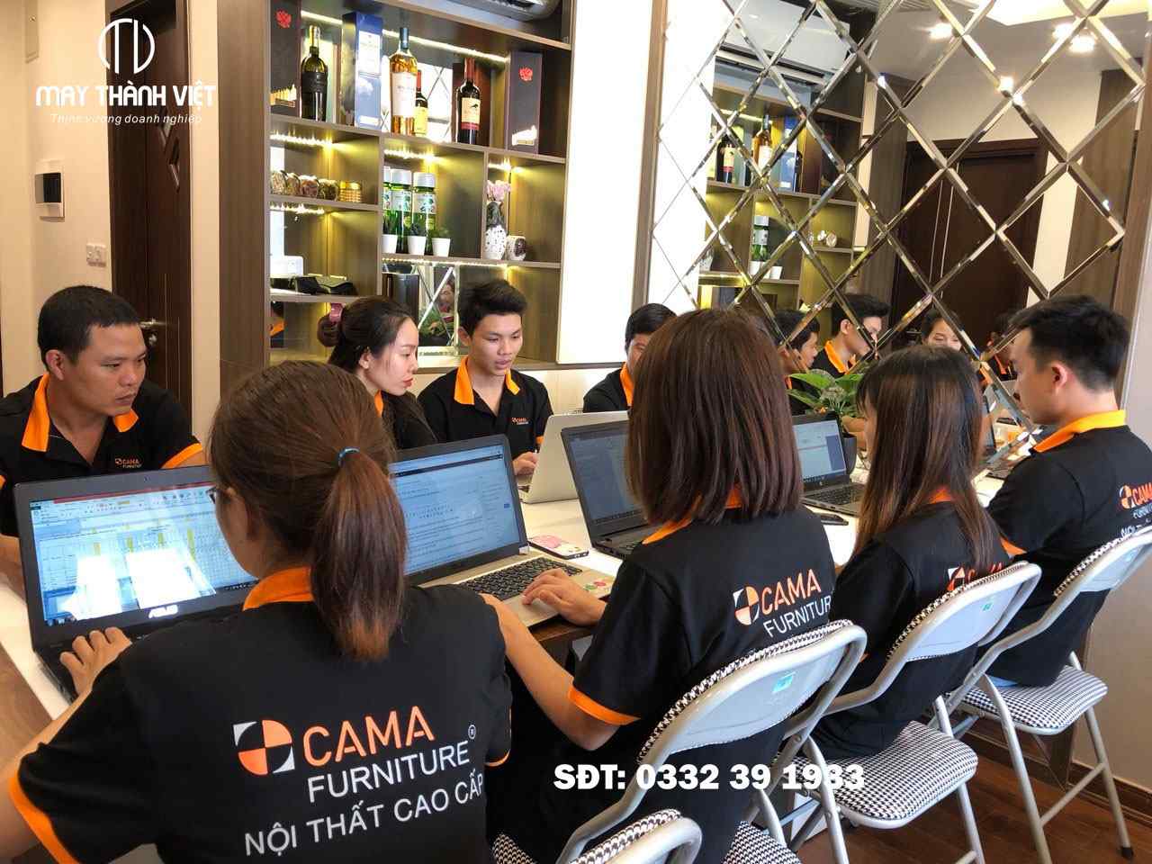 May áo đồng phục công ty số lượng ít