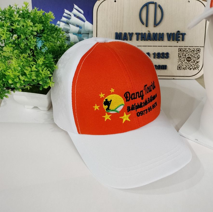 Mũ du lịch công ty Dang Tour - May Thành Việt