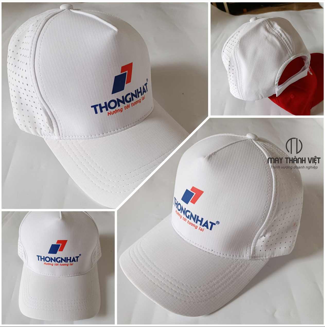 Mũ lưỡi trai công ty in chữ