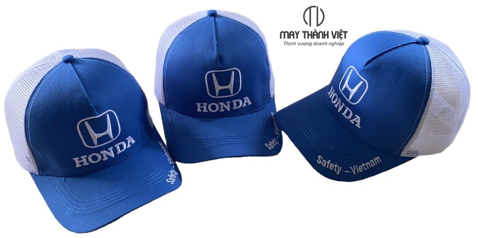 Mũ lưỡi trai trắng xanh