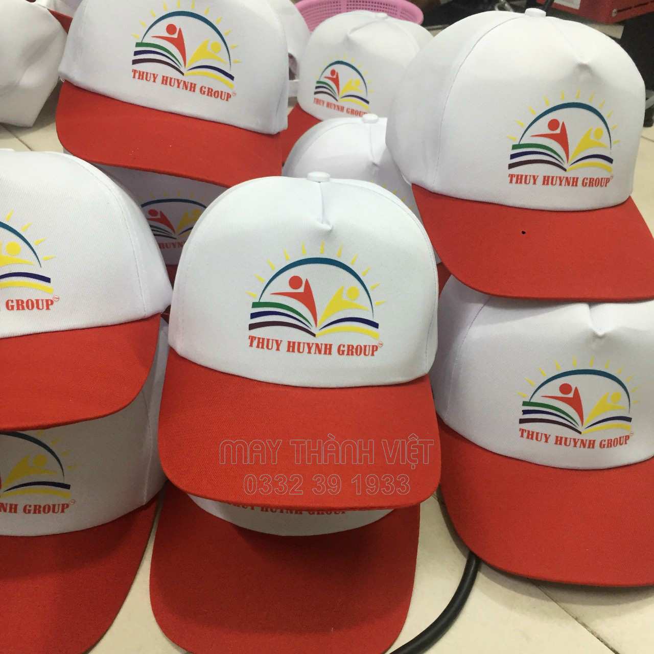 Mũ du lịch biển Hậu Giang - Đồng phục may thành việt